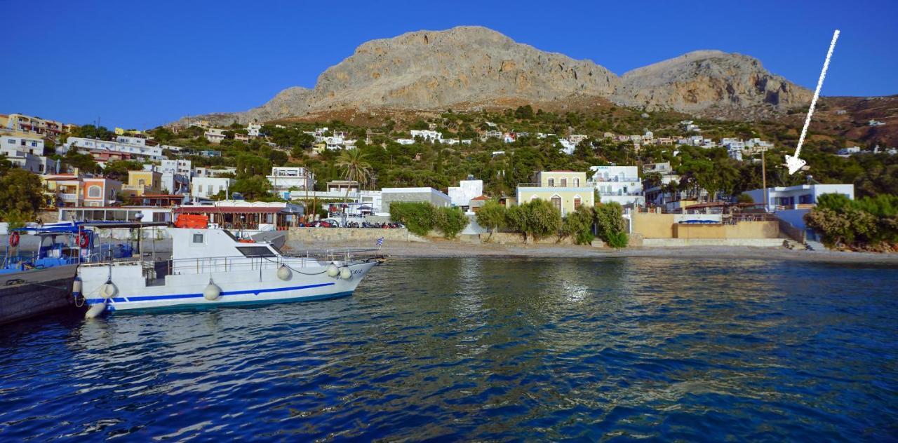 Villa Maria - Seashore Serenity Villa At Myrties Beach Kalymnos Luaran gambar