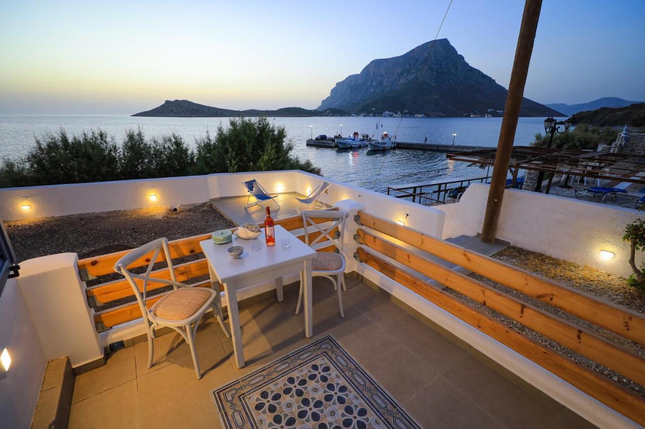 Villa Maria - Seashore Serenity Villa At Myrties Beach Kalymnos Luaran gambar